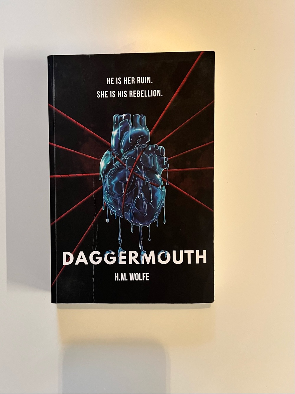 Daggermouth paperback by H.M. Wolfe